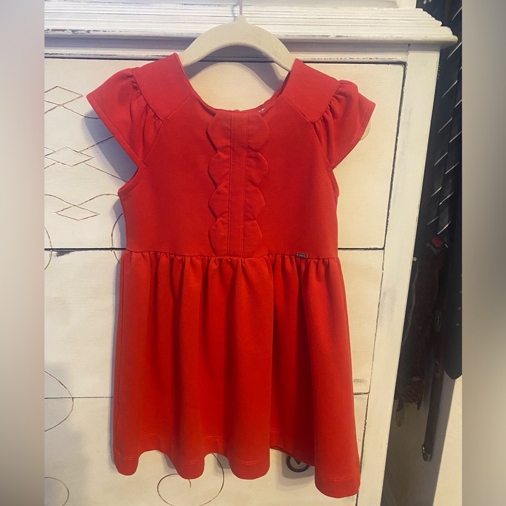 Mayoral Vibrant Red Kids Dress